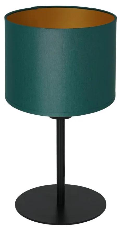 Настолна лампа ARDEN 1xE27/60W/230V Ø 18 см зелена/златиста