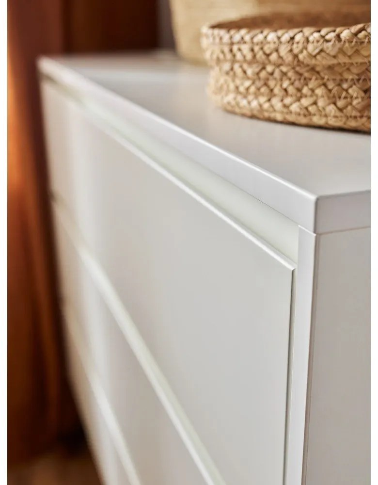 Бял детски скрин , 100 x 92 cm Swing - Pinio