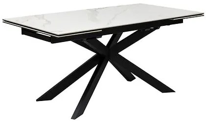 Разтегателна трапезна маса atmopshera Boot, 160/240x90 см - Мраморен ефект