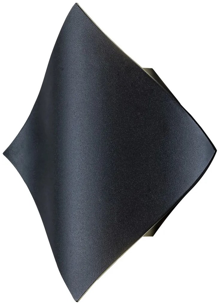 RABALUX Navia 8130/ външна стенна лампа, черна/ LED 11W 641lm 4000K IP65 - 8130