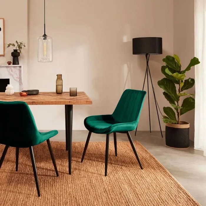 Кухненски стол Toronto-Зелено (4) парчета