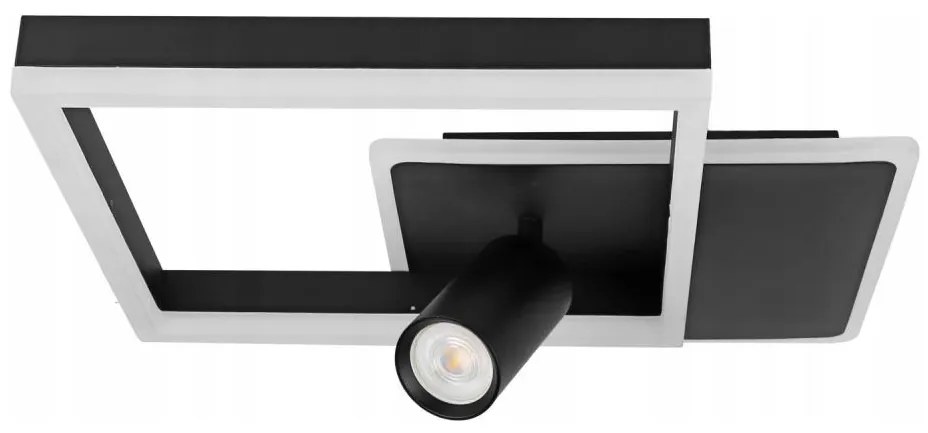 LED таванно осветително тяло LED/38W/230V + 1xGU10/30W черно