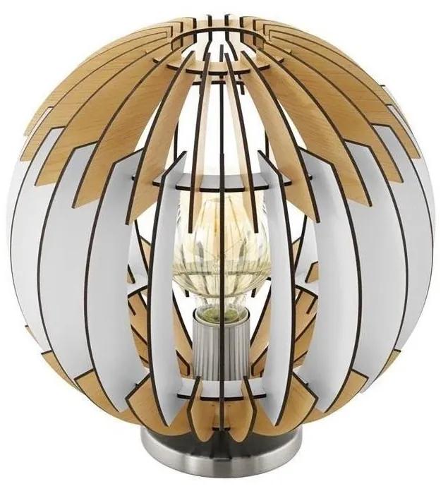 Eglo 79142 - Настолна лампа OLMERO I 1xE27/60W/230V