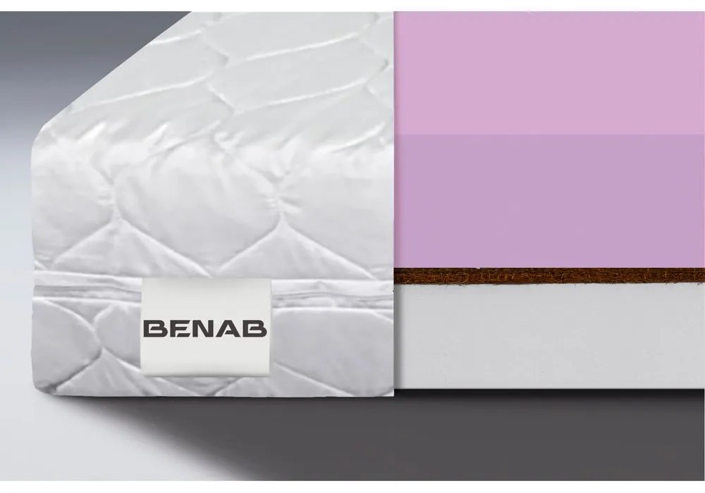 Твърд/средно твърд детски матрак с пяна с две лица 80x200 cm Coco Dreamer – BENAB