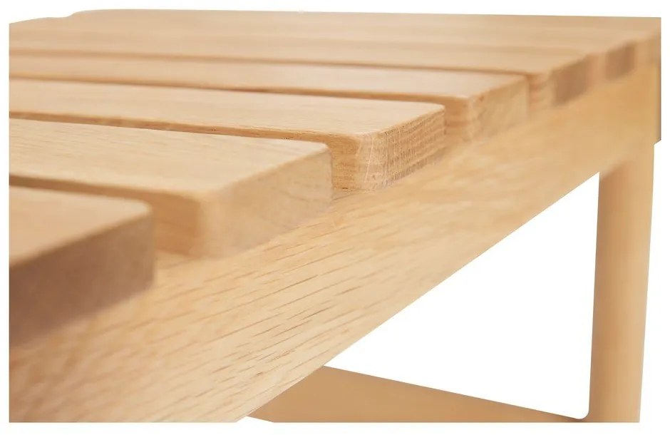 Светлокафява пейка Row – Hübsch