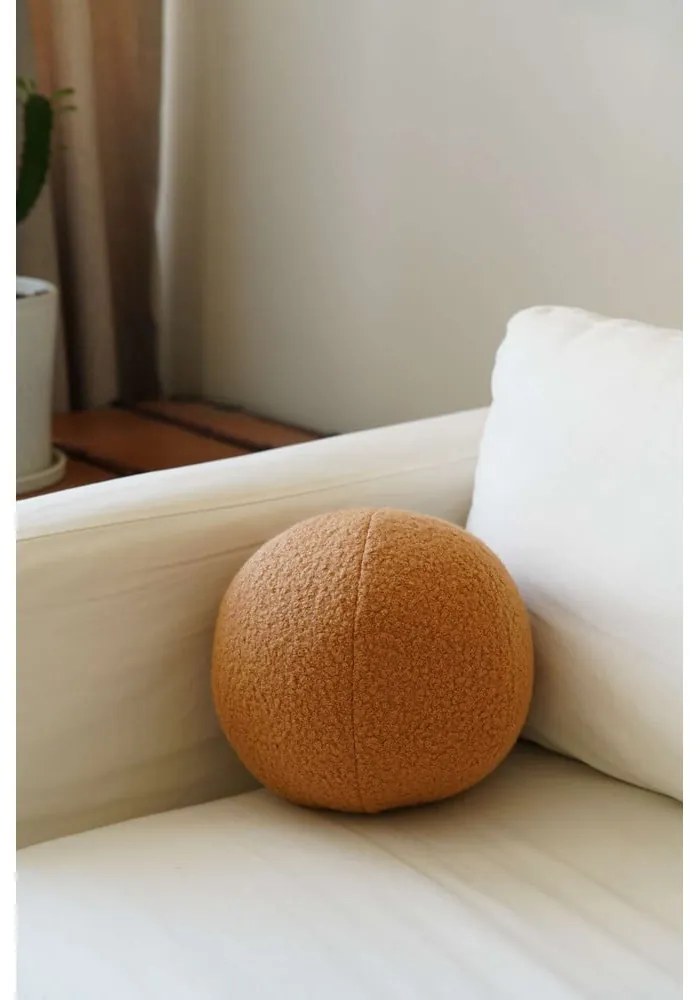 Декоративна възглавница от букле ø 25 cm Top – Mioli Decor