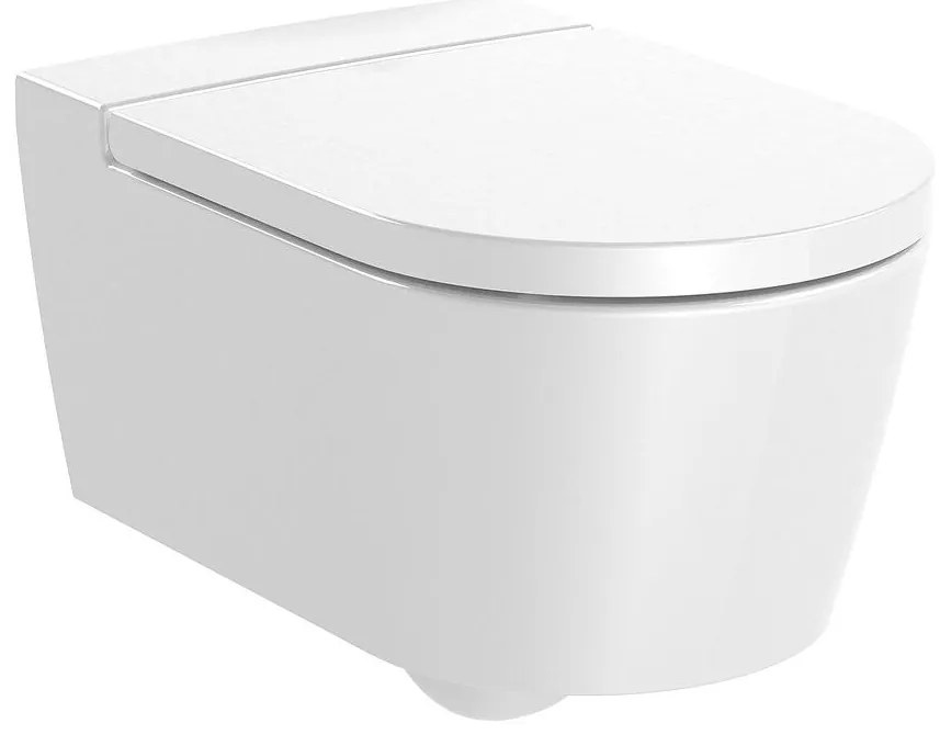 Конзолна тоалетна чиния A346527000 ROUND - Rimless, 37x56x44см