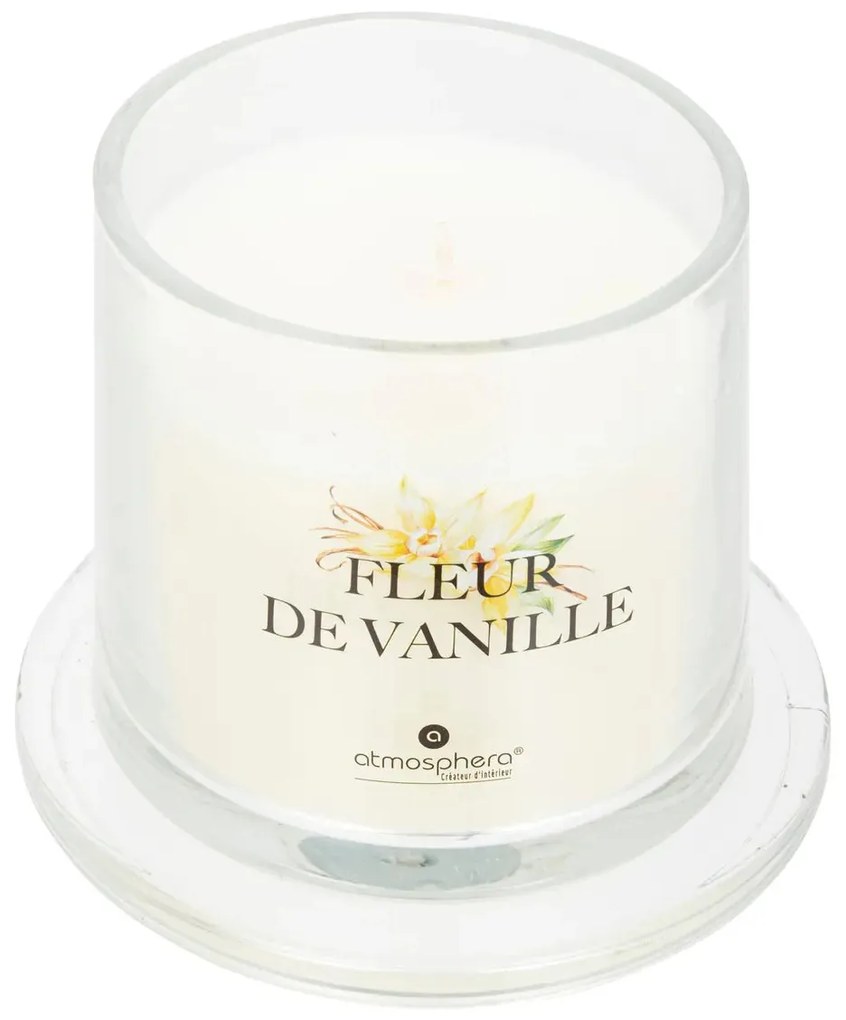 Ароматна свещ atmosphera Oudy, Стъкло, 240 g - Soft Linen