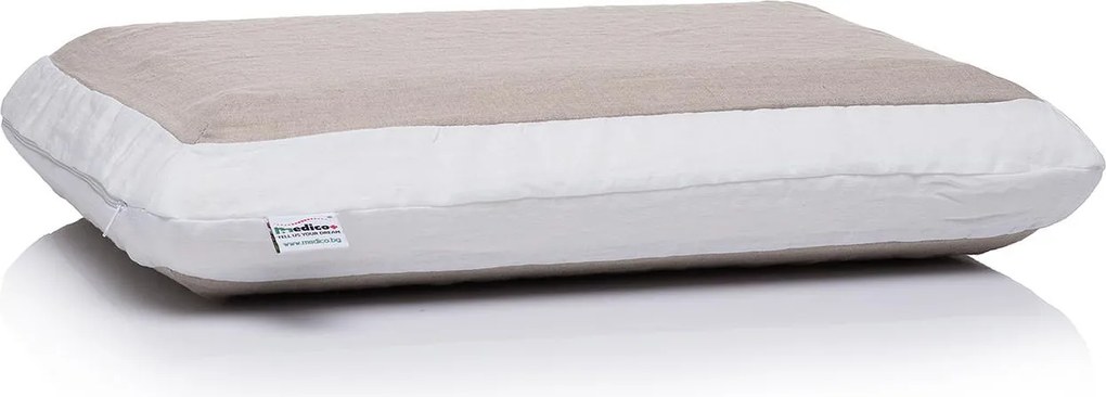 Ортопедична мемори възглавница с органичен лен Medico Linen Organic