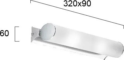 Аплик за баня Viokef Fibi-Length 32 cm.