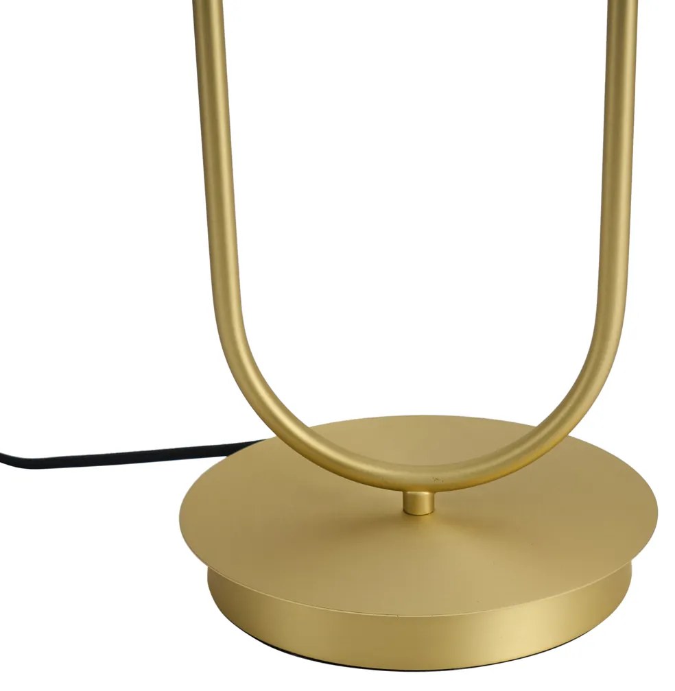 Арт Деко настолна лампа месинг 2 светлини - Tuning