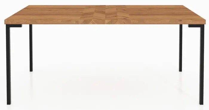 Дъбова маса за хранене 90x200 cm Abies - The Beds