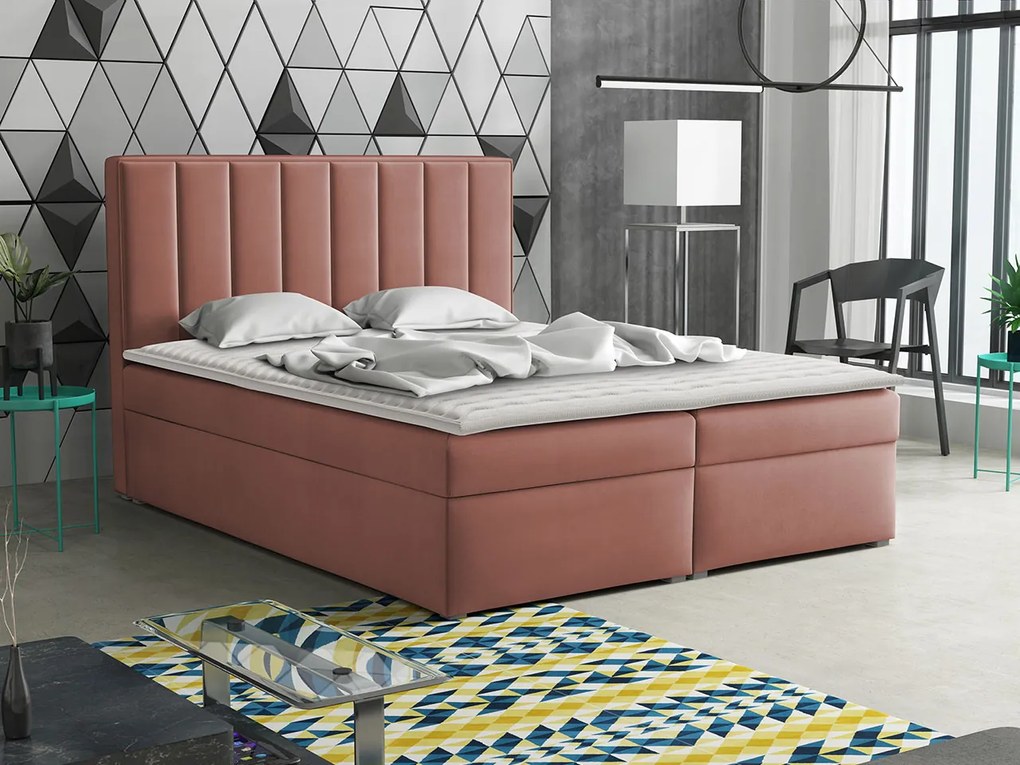 Тапицирано легло ideal Box-Gray-140 x 200