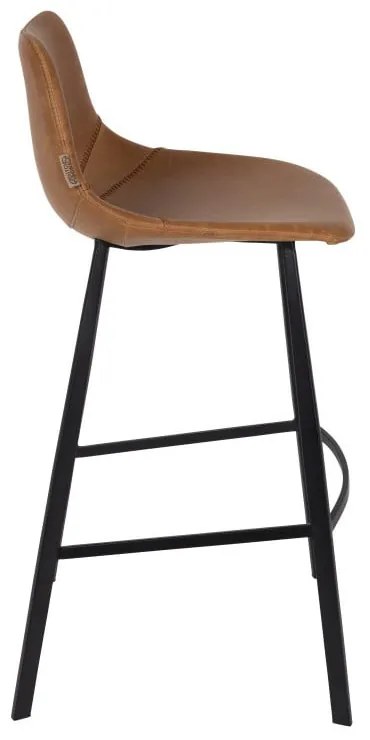 Комплект от 2 кафяви бар столове, височина 106 cm Franky - Dutchbone