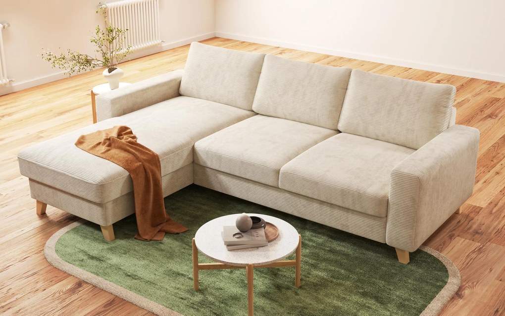 Разтегателен ъглов диван Марден