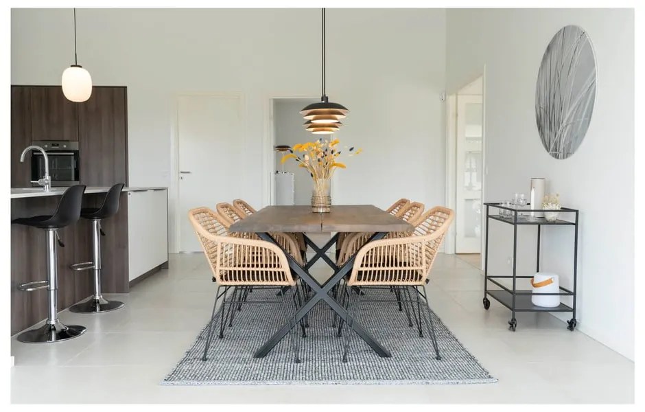 Комплект от 2 градински стола от изкуствен ратан Trieste - House Nordic