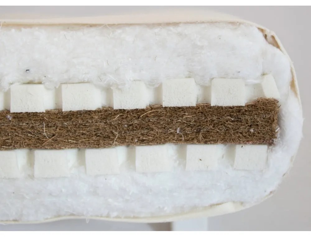 Бял мек матрак за футон 120x200 см Сандвич - Karup Design