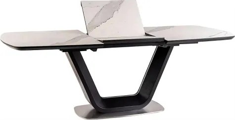 Разтегателен Маса Armani-Бял Черен