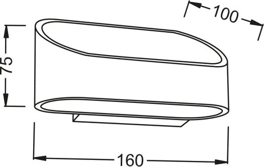 Аплик за стена Polt-White