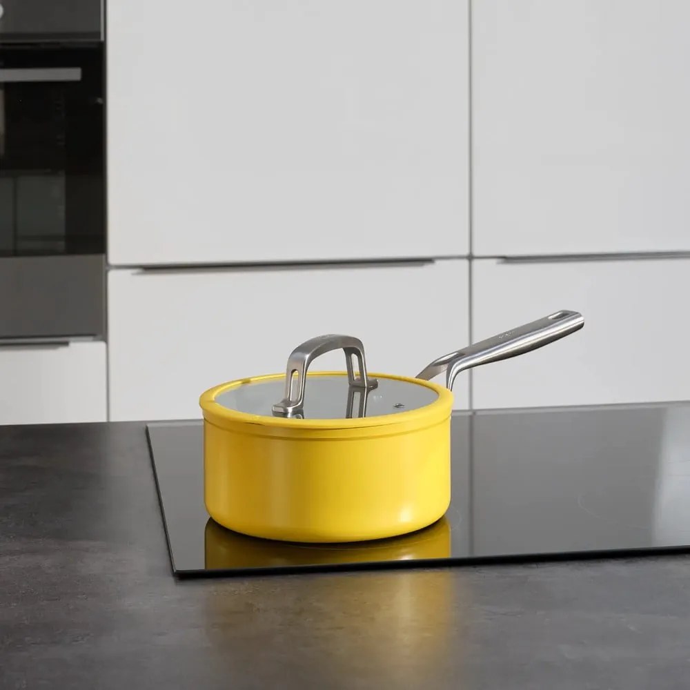 Гърне с капак/с керамично покритие подходящо за индукционен котлон 2,4 l Meda 3.0 – FABINI