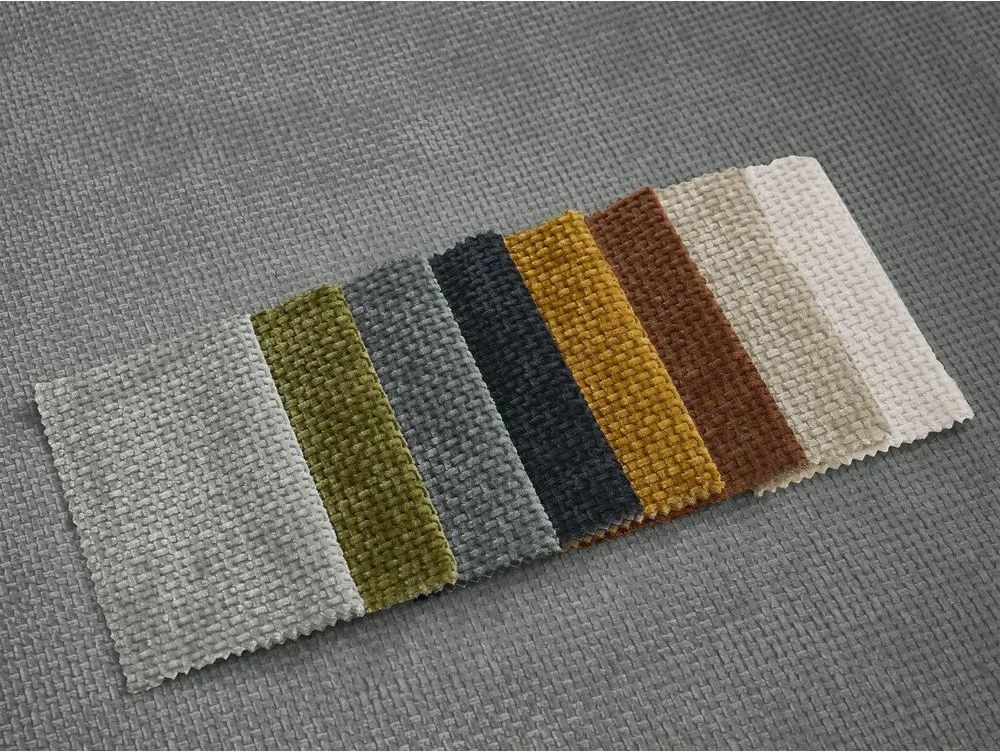 Тъмносив шенилов сгъваем диван 228 cm Neyo – Bobochic Paris