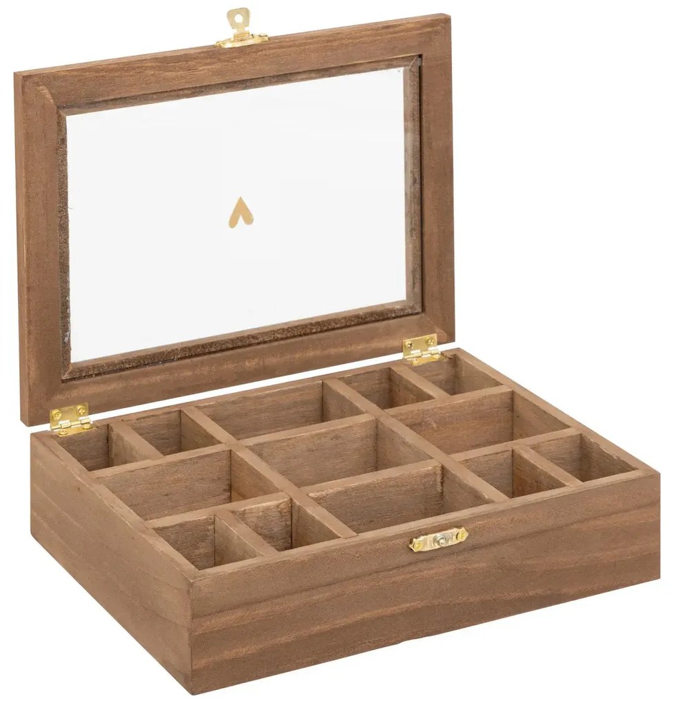 Кутия за съхранениена бижута atmosphera The Floral Collection, MDF