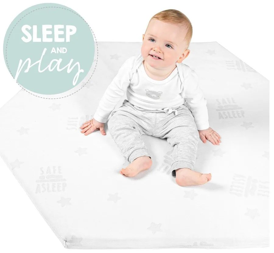 С пяна детски матрак със сменяем калъф 99x114 cm Safe Asleep® – Roba