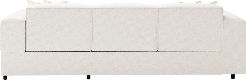 Ъглов диван Santos-Бял десен