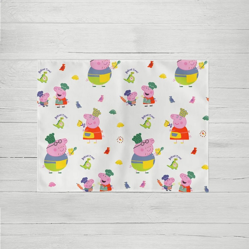 Индивидуална Покривка Kids&amp;Cotton Time Backing Многоцветен 45 x 35 cm 2 броя