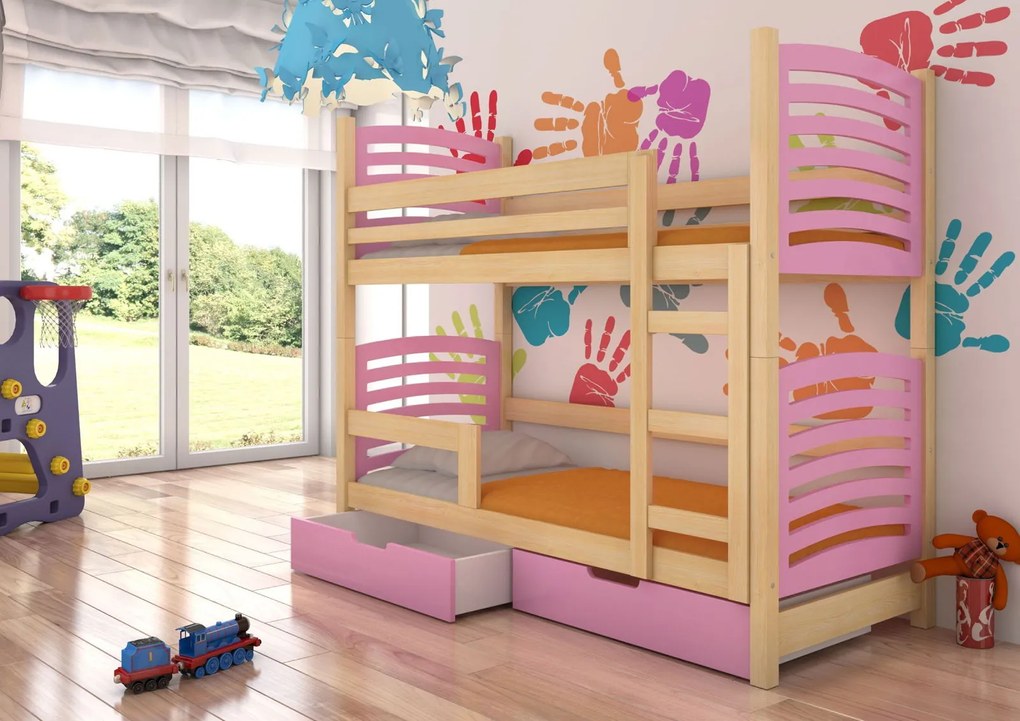 Чекмедже за Чекмедже за Чекмедже за двуетажно легло Puro plus 2B-Fusiko-Roz