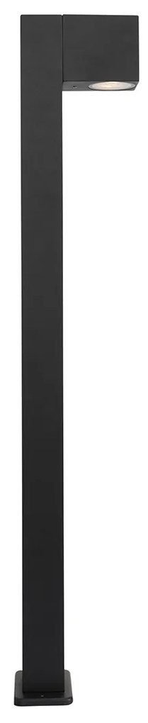 Индустриална стоеща външна лампа черна 80 см IP44 - Baleno