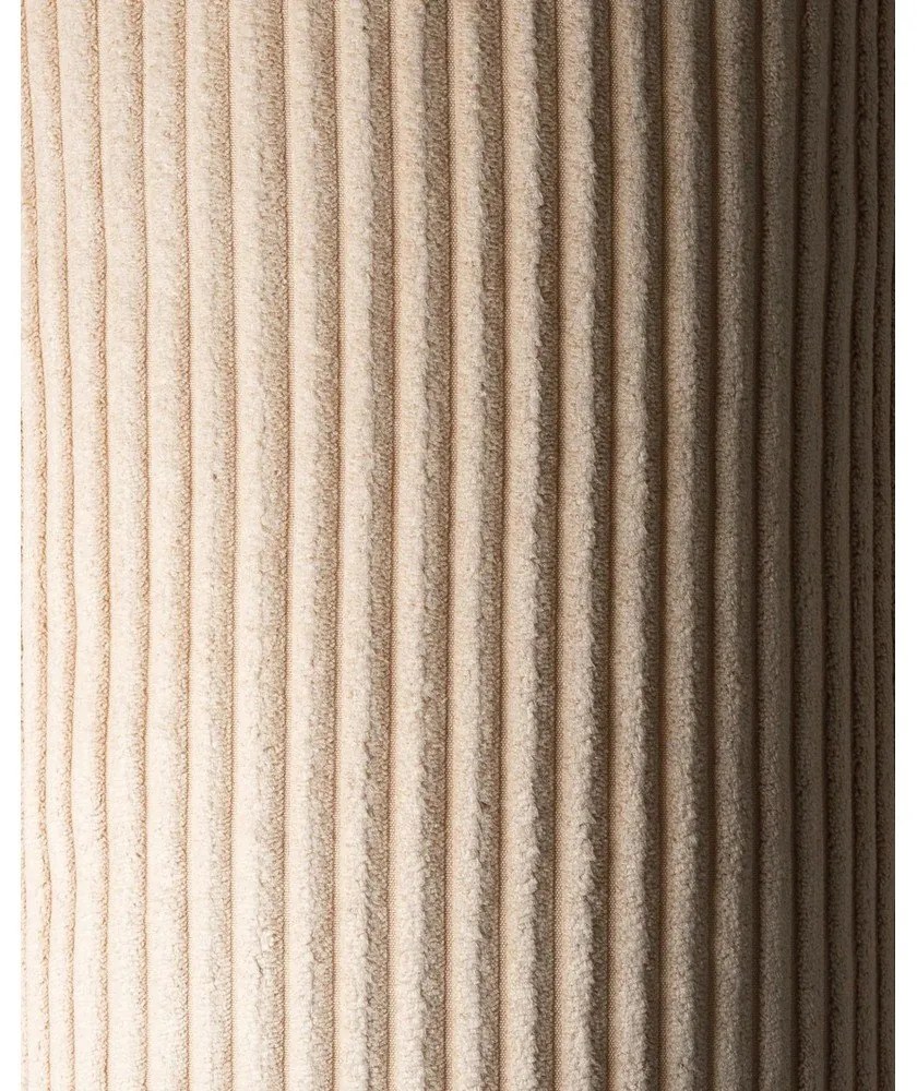 Светлокафява детска възглавница за диван от рипсено кадифе Block – Wigiwama