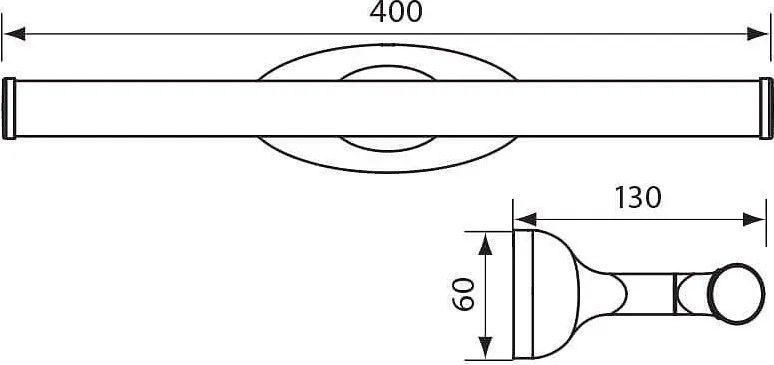Осветително тяло за баня WALLY LED, 6W, 4000K