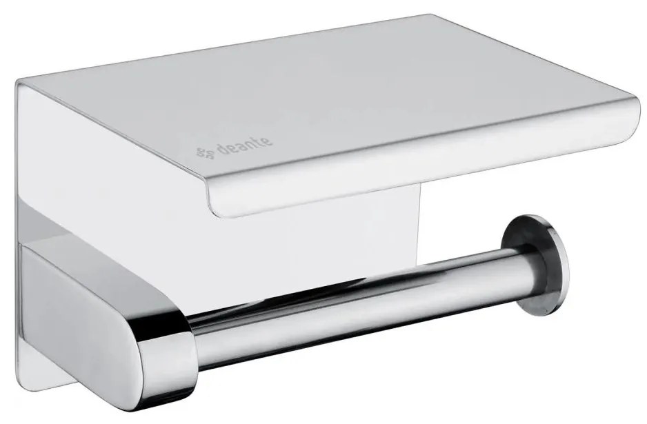Deante ADR_0221 - Държач за тоалетна хартия ROUND, полирано хромово покритие