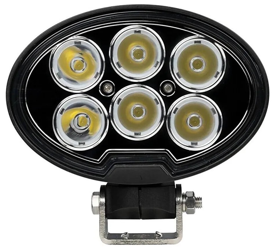 LED Автомобилен прожектор BLACK LED/60W/10-30V IP69 5700K овален