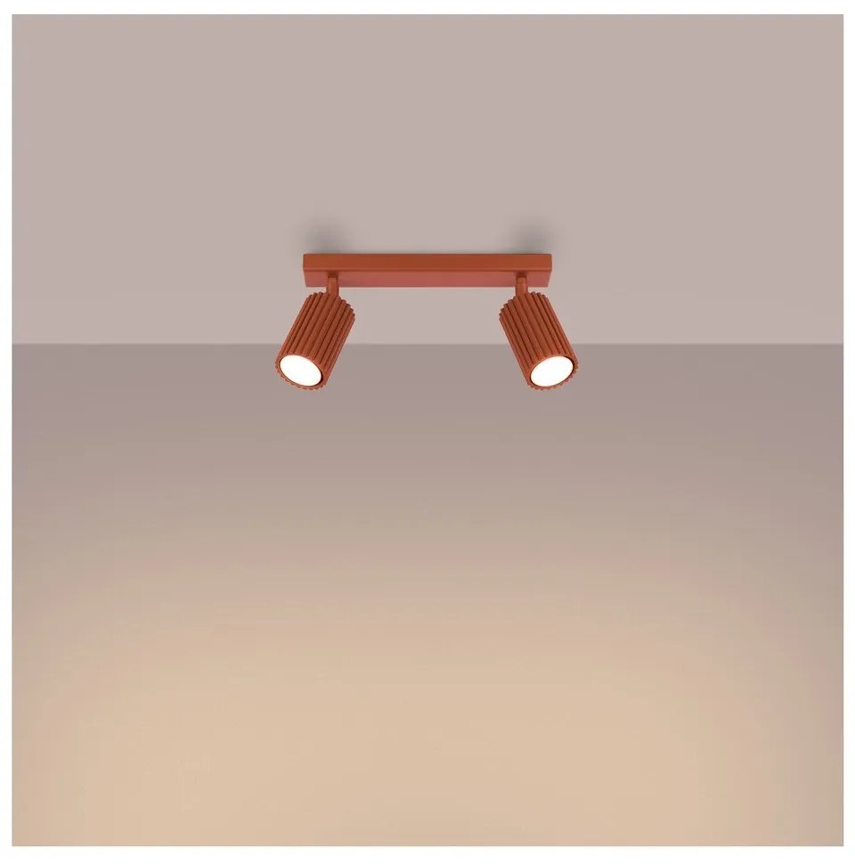 Прожектор в тухлен цвят 6,5x30 cm Gleam – Sollux