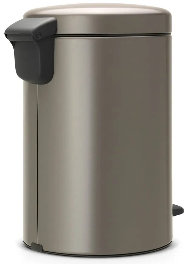 Сиво стоманено кошче за боклук с педал 12 l NewIcon – Brabantia