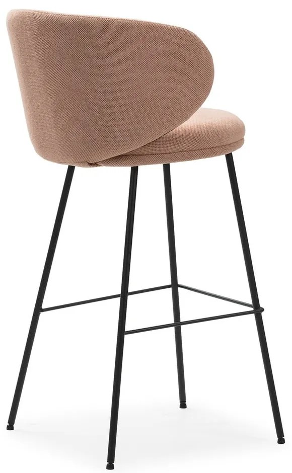 Светлорозови бар столове в комплект от 2 бр. (височина на седалката 65 cm) Rush – Marckeric