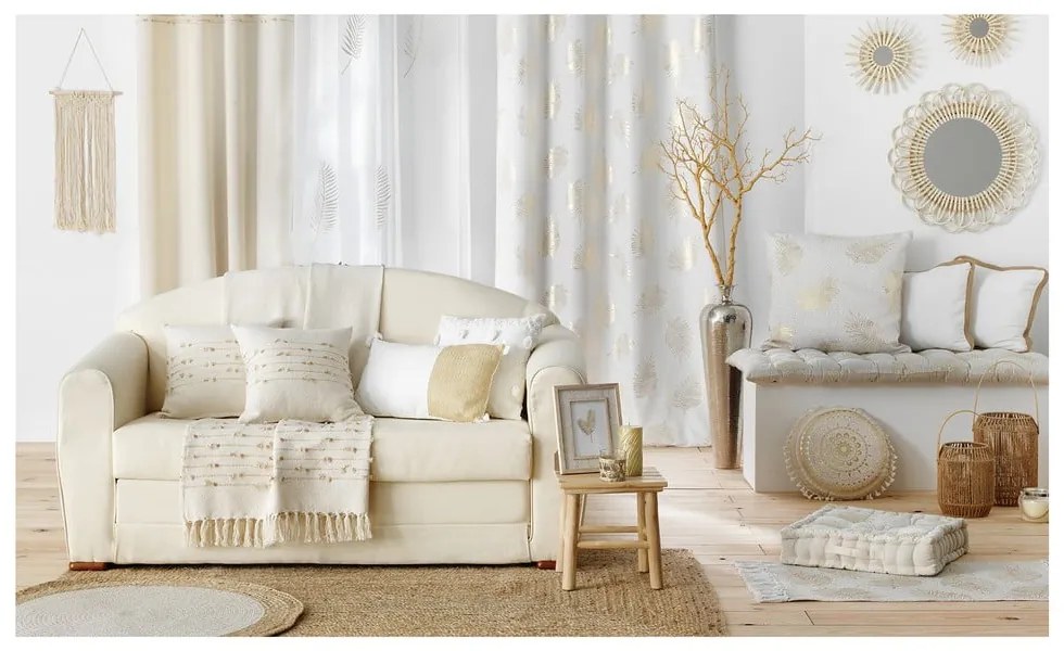 Декоративна възглавница 60x60 cm Sunny Gold – douceur d'intérieur