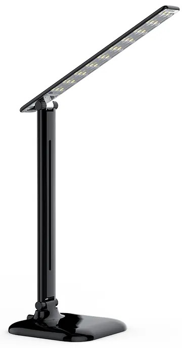 Полилей бюро Elmark Dimmable LED-Черен