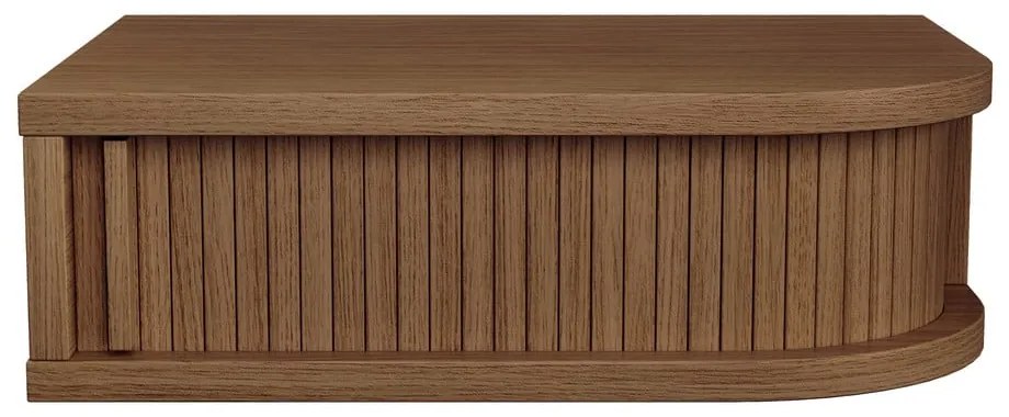 Кафяво нощно шкафче от орех Farsta – Woodman