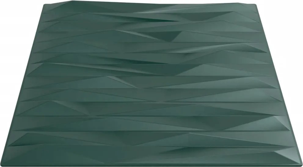 Стенни панели 12 бр зелени 50x50 см XPS 3 м² камък