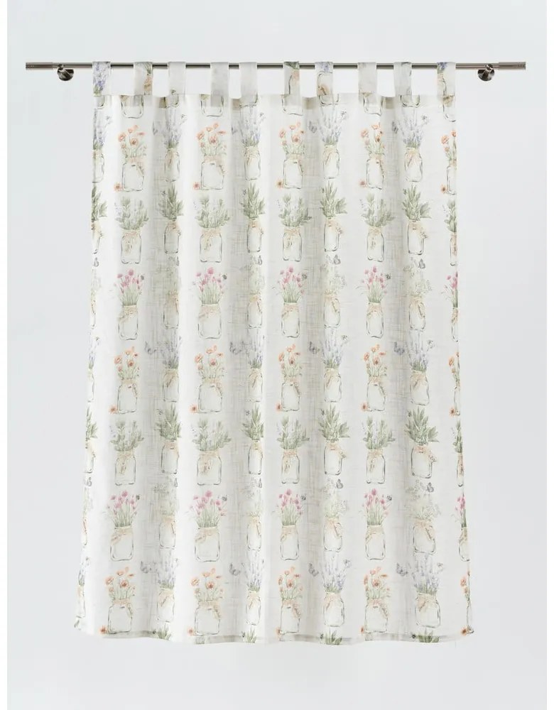 Кремава завеса 140x160 cm Cassia - Mendola Fabrics