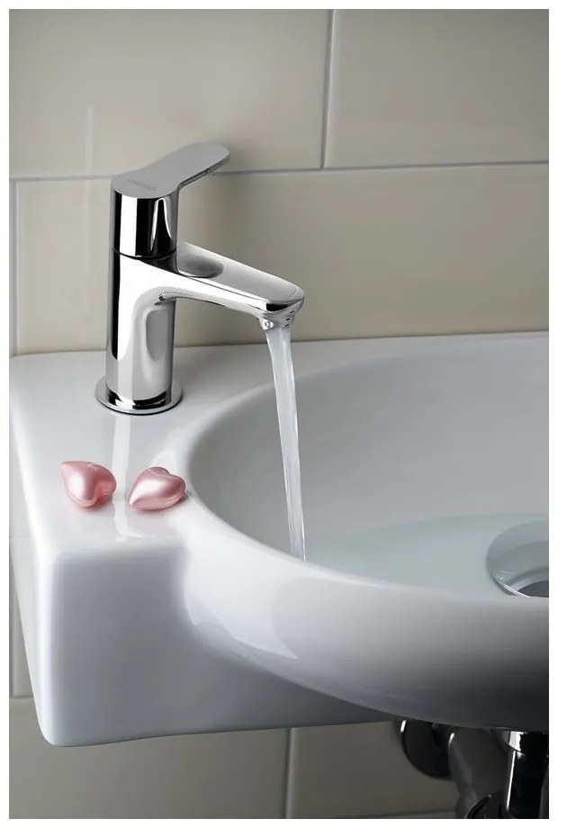 Вентил за мивка в лъскаво-сребрист цвят Small – Sapho