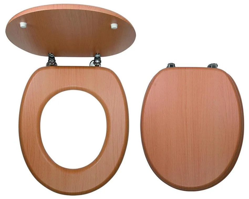 FERRO - Седалка за тоалетна MDF/декор бук