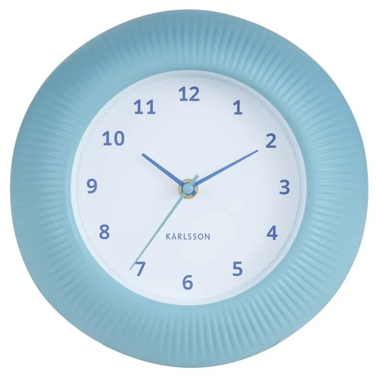 Стенен часовник ø 25 cm Tender Rib – Karlsson