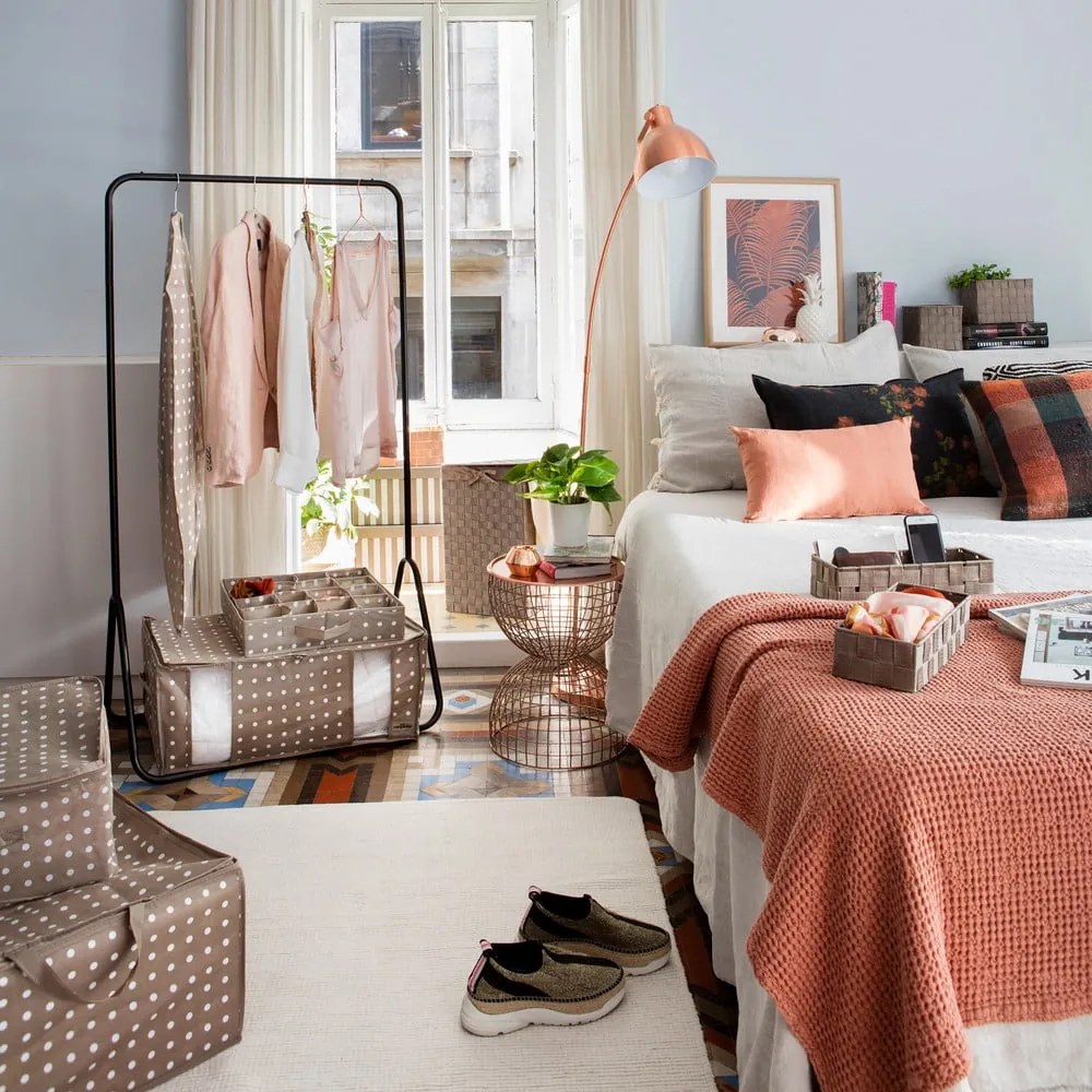 Бежово покривало за рокля Dots, 100 cm Rivoli - Compactor