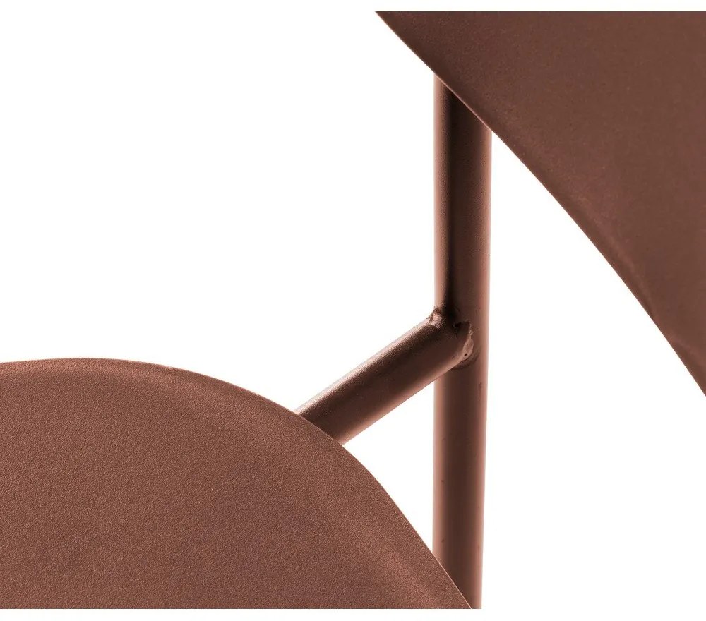 Трапезни столове в комплект от теракотени 2 бр. Kirkland – Unique Furniture