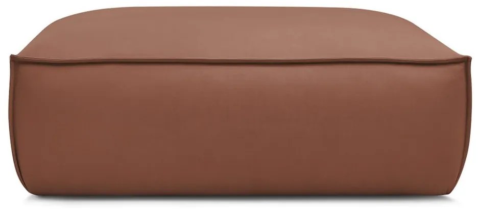 Тъмнокафява табуретка от изкуствена кожа Boheme – Bobochic Paris