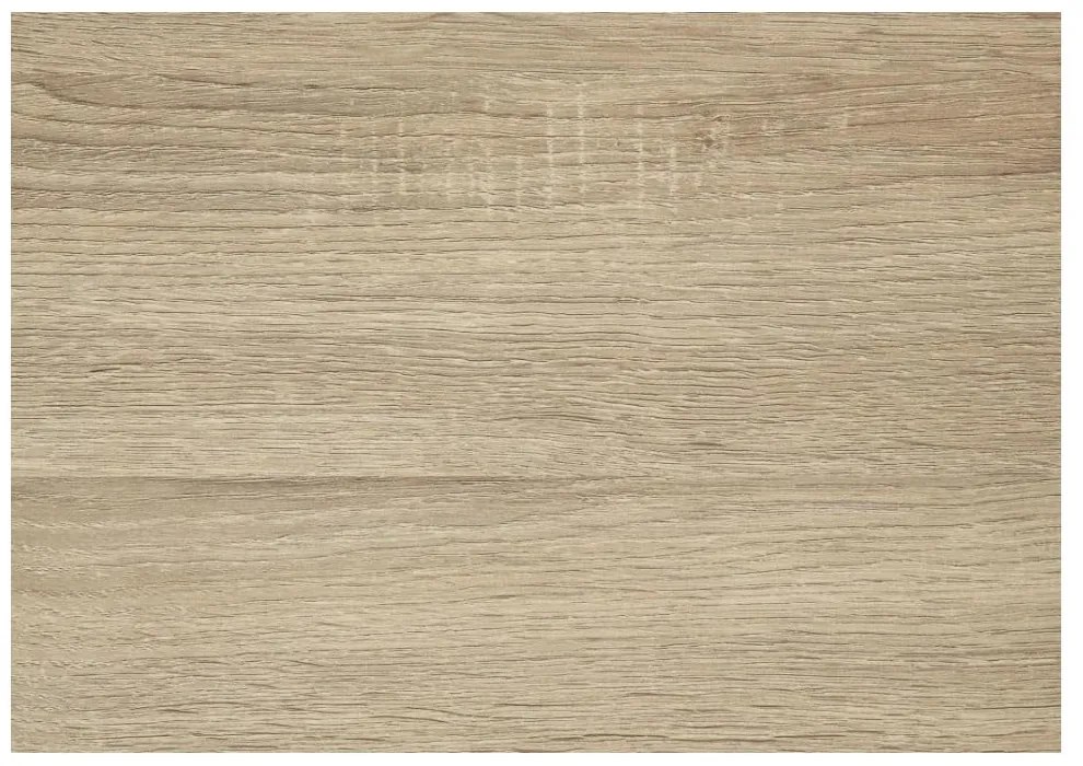 Черна етажерка за книги от дъб сонома 114x78 cm Seaford - Actona